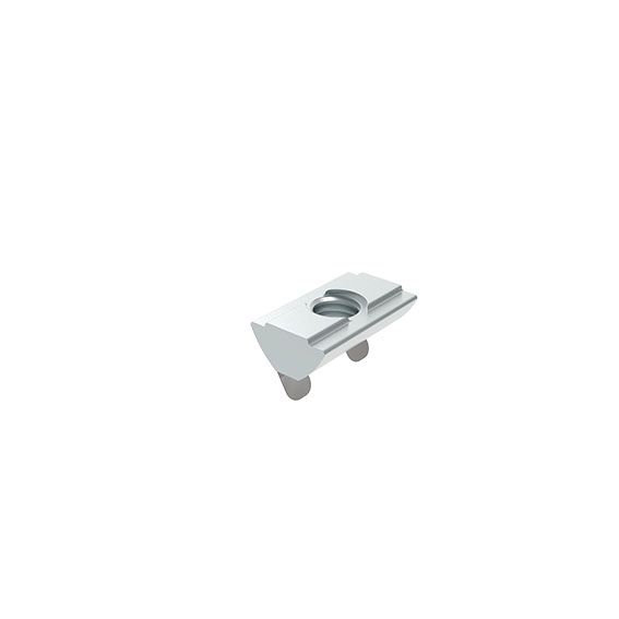 Roll-in T-slot Nut 13.5 x 7.2 mm with Spring Leaf 096028F – product image