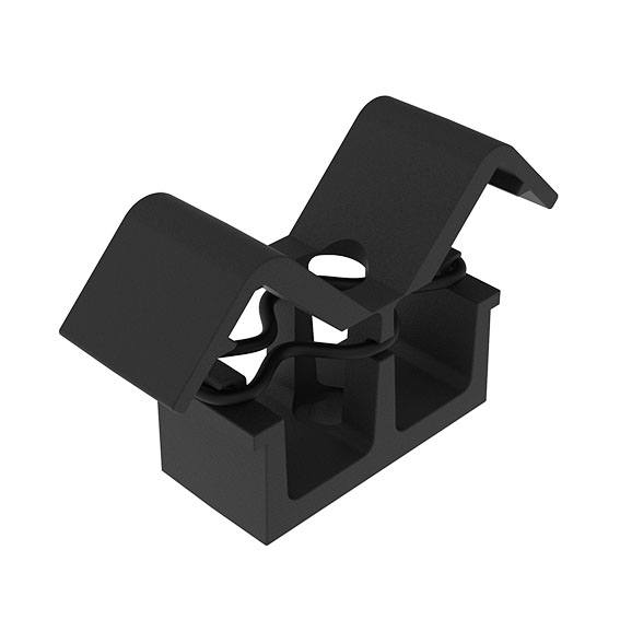 Clip-Kabelbinder - 2 Kammern