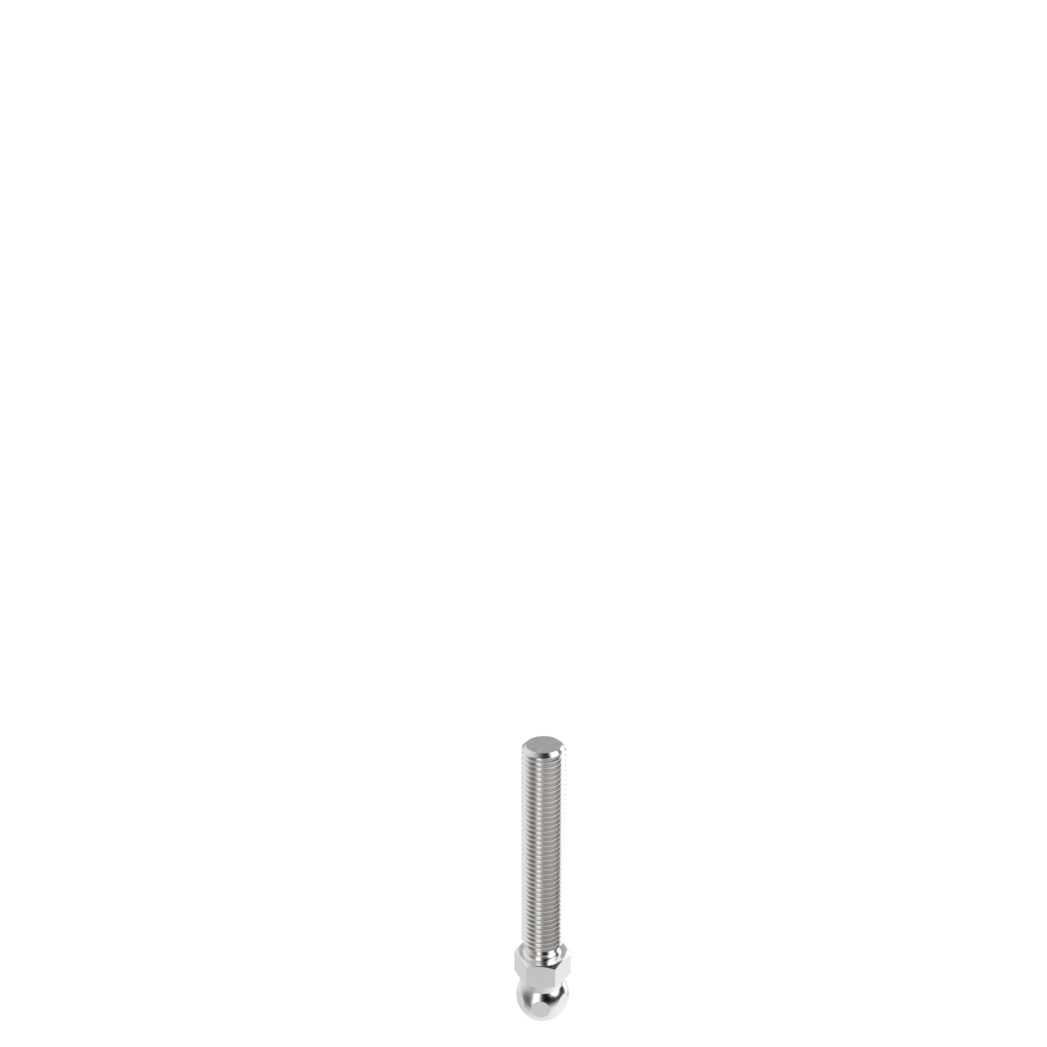 Tige filetée acier inox métrique pour pieds rotulé, rotule 15 098DM12066E – image du produit