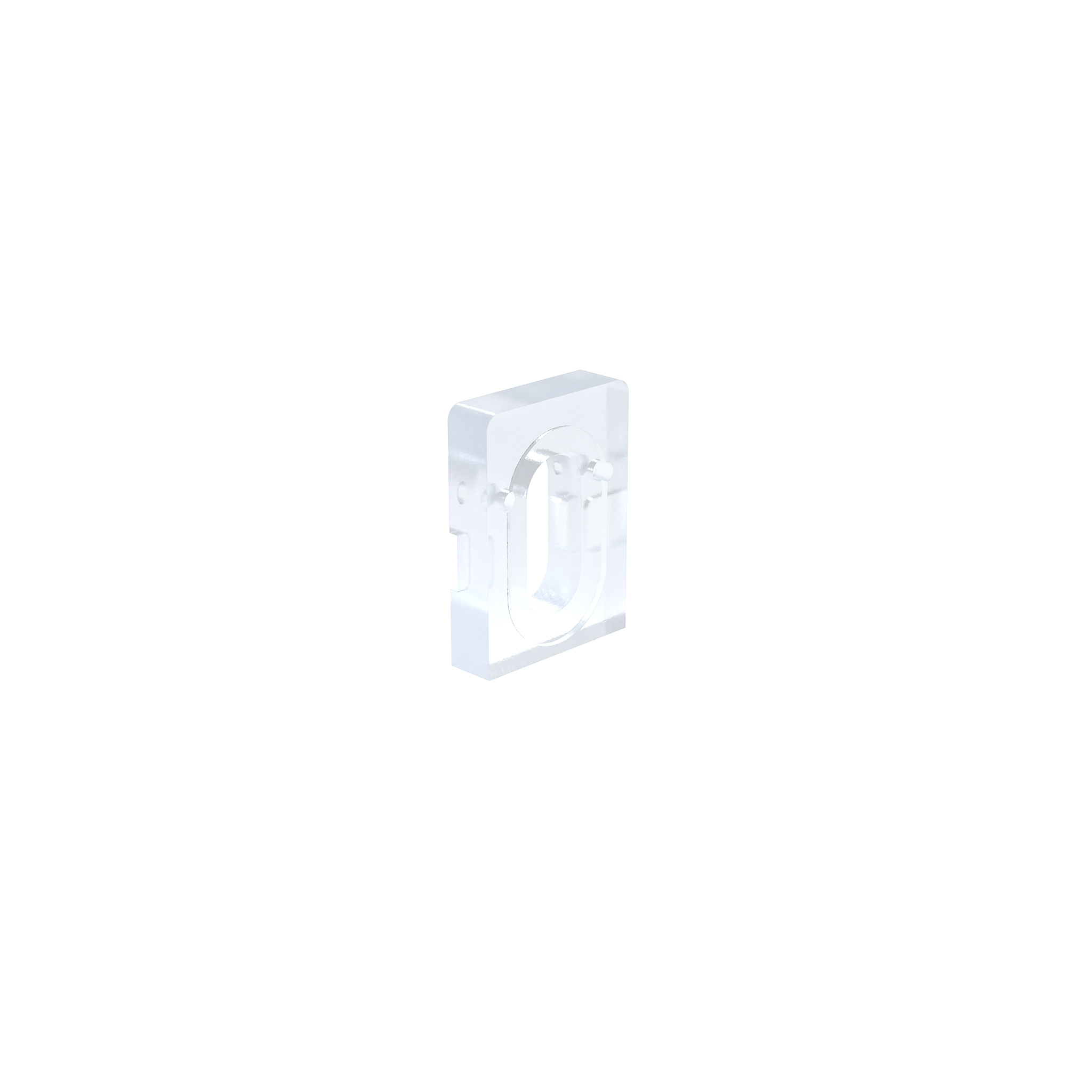 Spacer CS for Uni Blocks 25, transparent colorless 094105CSG – imagen del producto