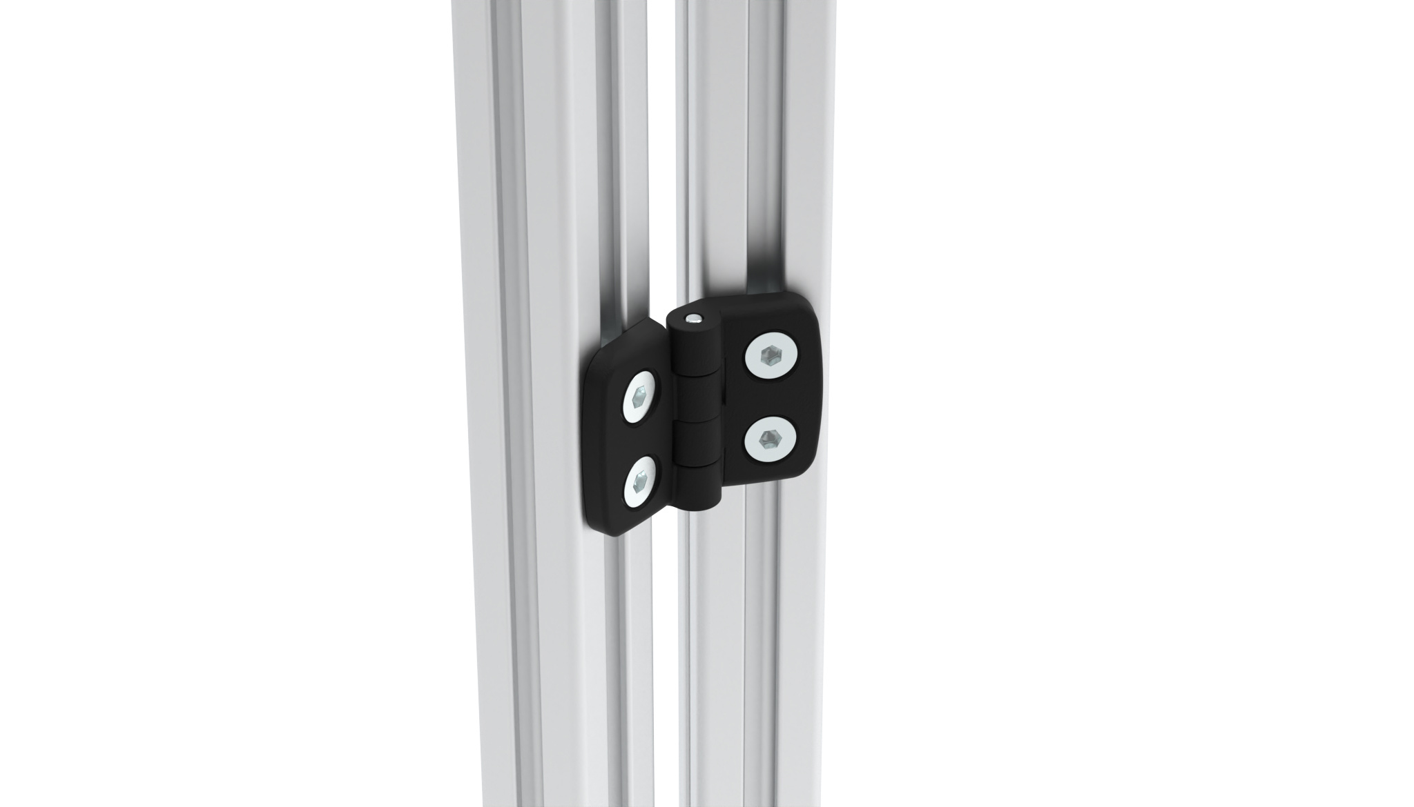 Bisagra combinada de plástico 20 MINI, no desmontable
