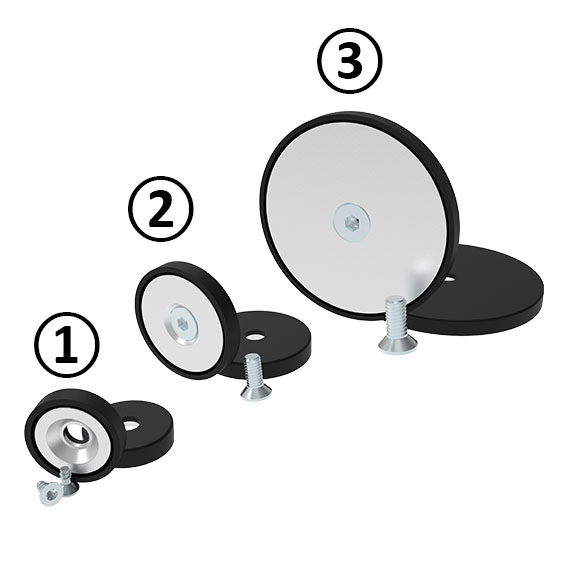 Magnet für Einstecksysteme (Set) – Produktabbildung
