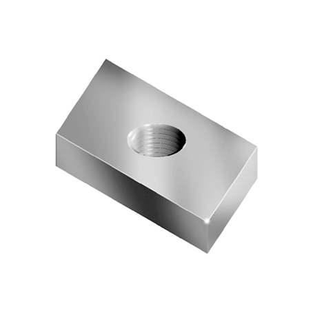 Placa roscada romboidal