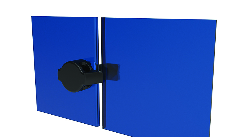 Padlock Compatible Quarter Turn Locks