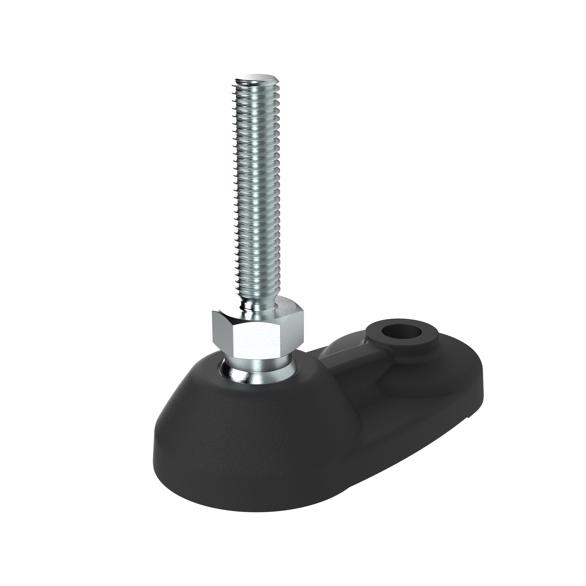 Pata pivotante extendida, PA / acier - rótula 15