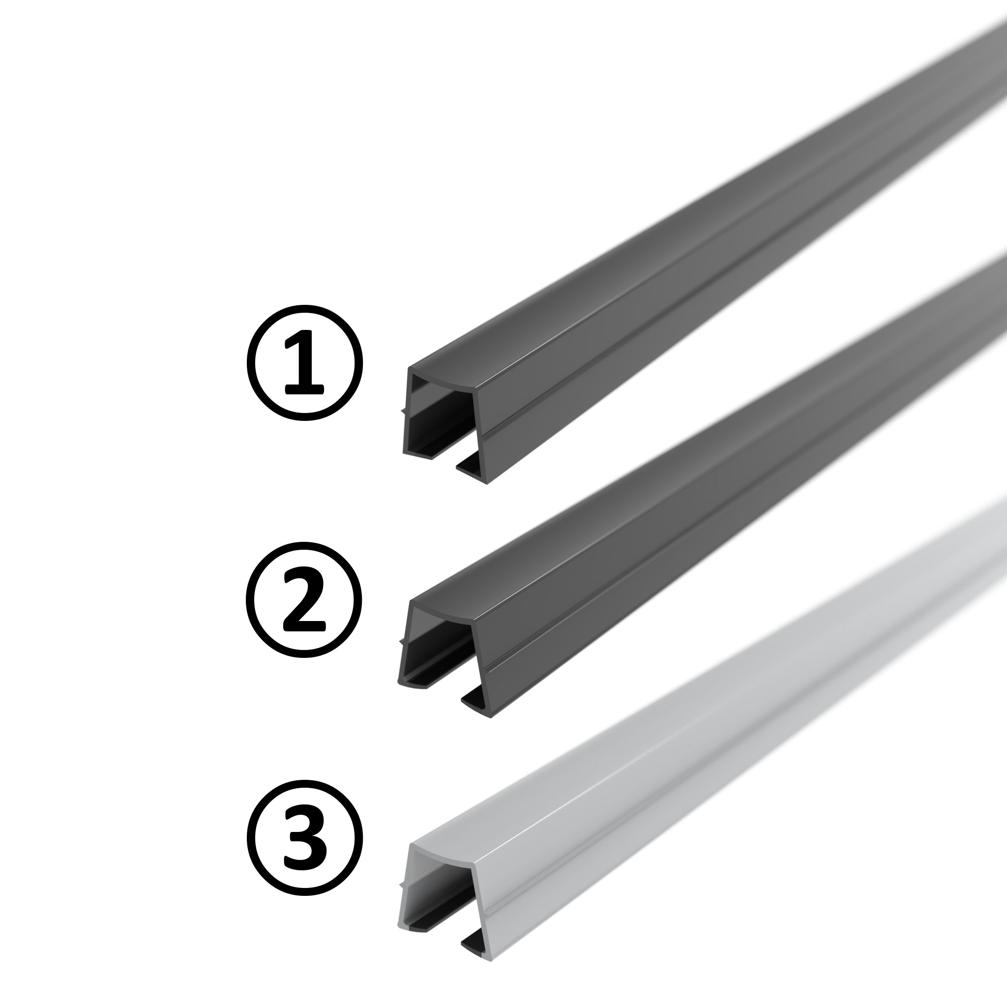 Cover and Reduction Profile B Slot 10 deep