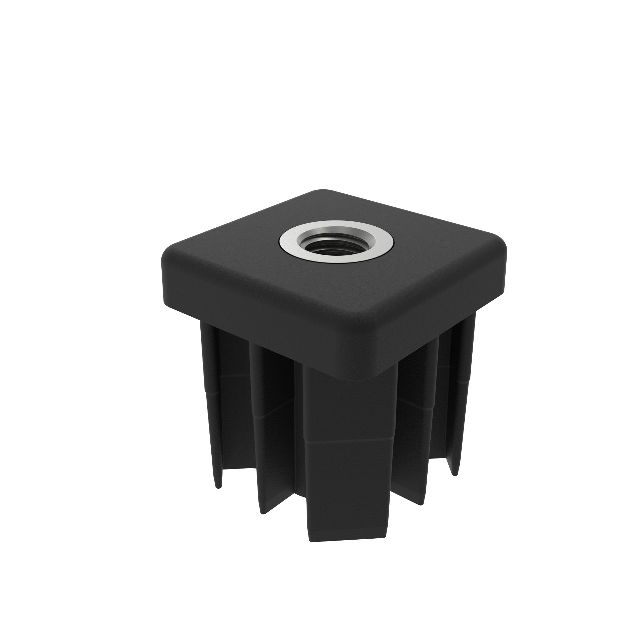 Gewindestopfen für Vierkantrohre 50 x 50 098V501514 – Produktabbildung