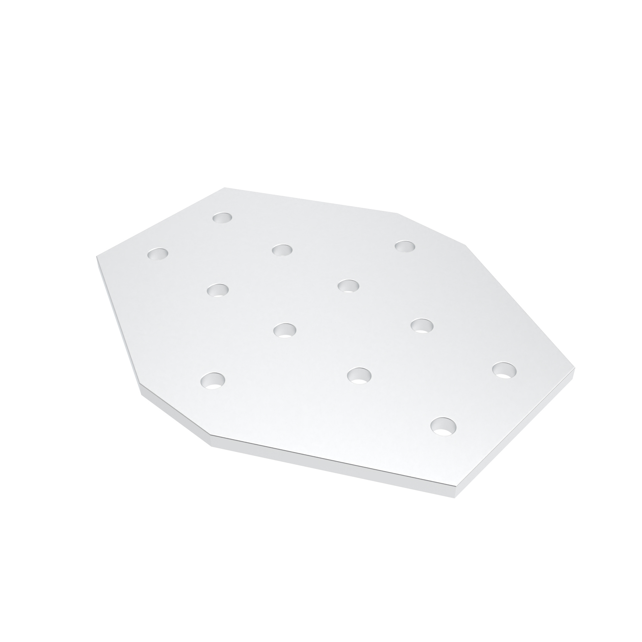 ECO Connection Plate AL X 12 Hole, 1 Slot x 2 Slots Version 093EVX152190 – product image