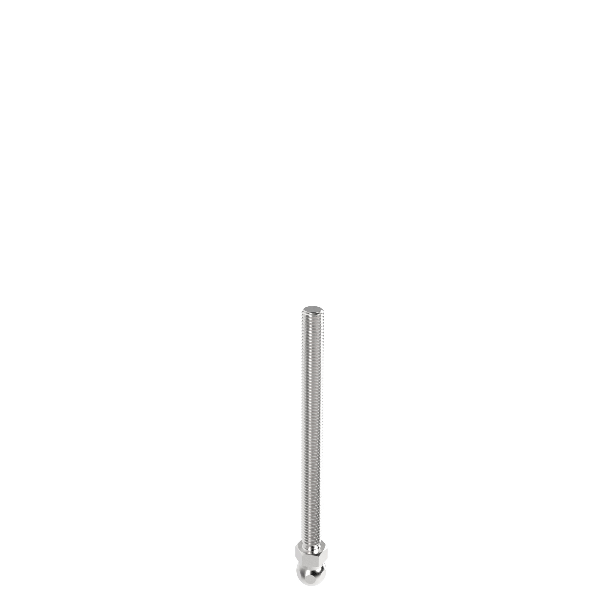 Threaded Rod SS Metric for Swivel Feet, Ball Joint 15 098DM10125E – product image