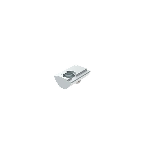 Roll-in T-slot Nut 13.5 x 7.2 mm short 19.0 mm with Spring Loaded Ball 096020S97 – product image