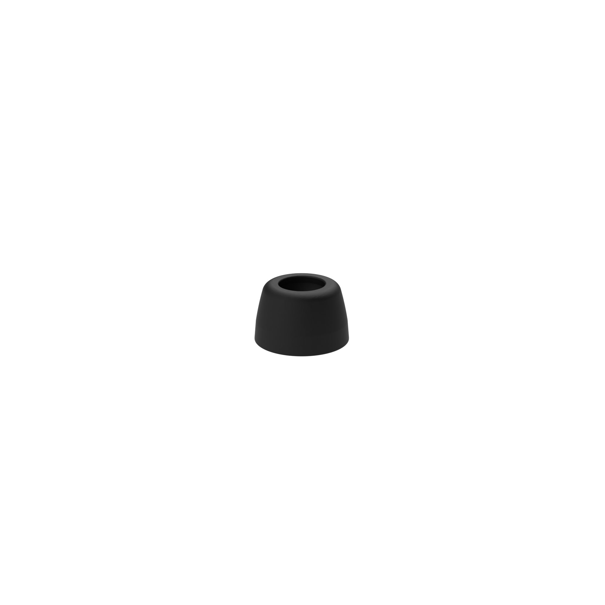 Base PA pour pieds à rotule, rotule 15, noir 098D030K – image du produit