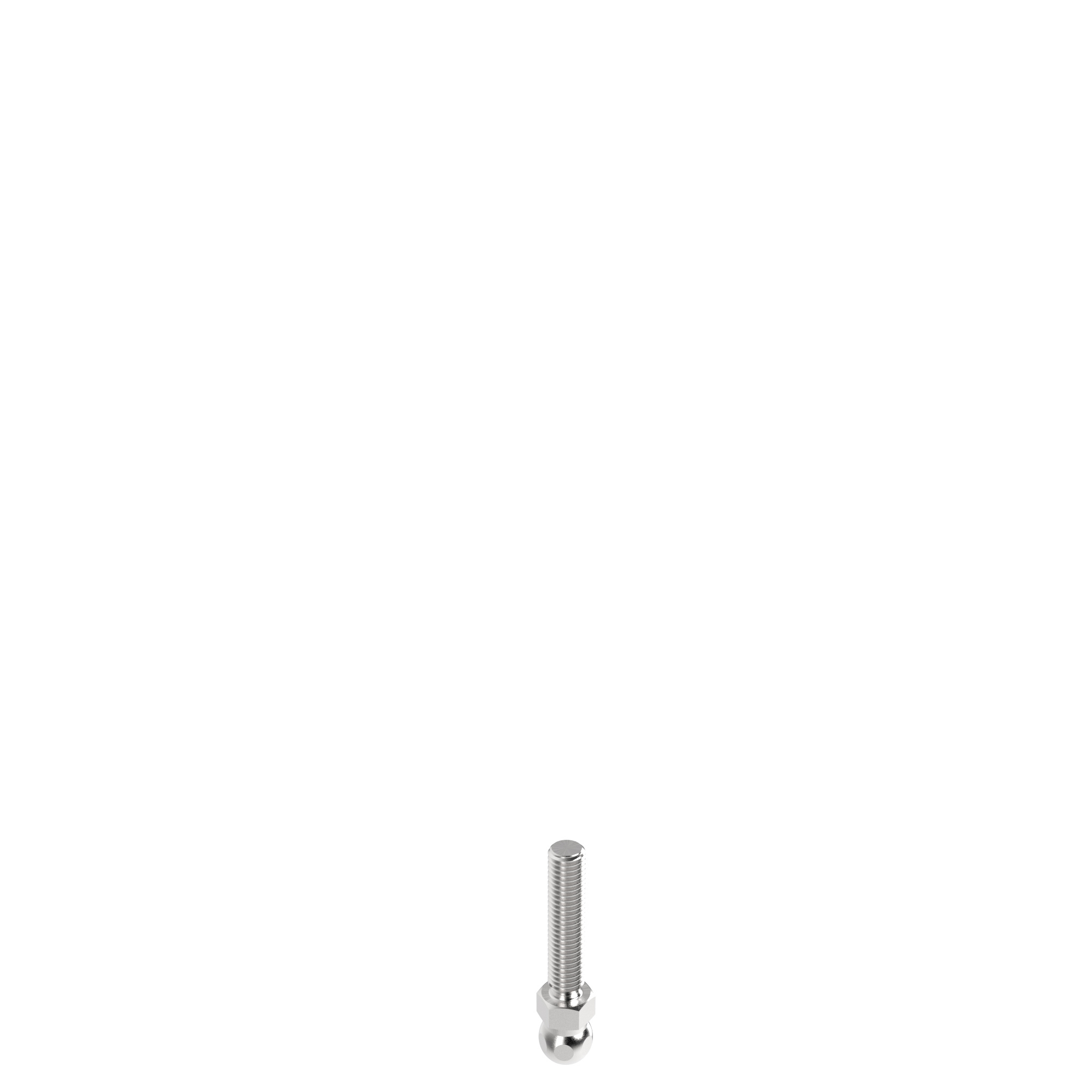 Threaded Rod SS Metric for Swivel Feet, Ball Joint 15 098DM10045E – product image