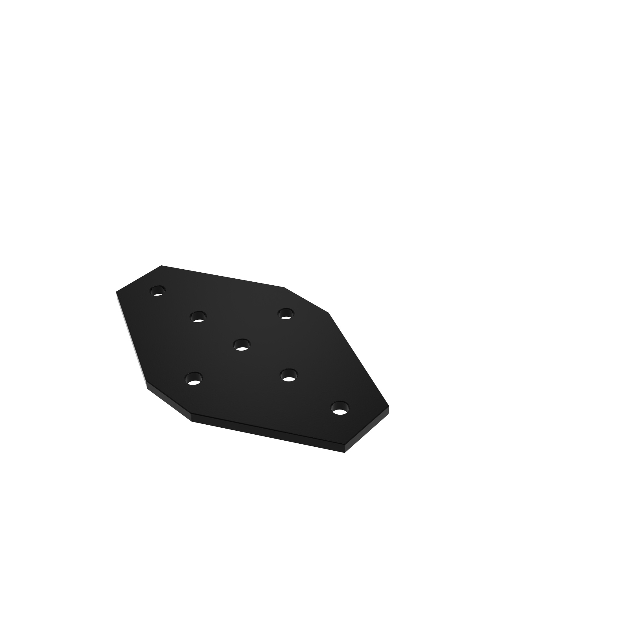 ECO Connection Plate AL X 7 Hole, 1 Slot Version 093EVX76127S – imagen del producto