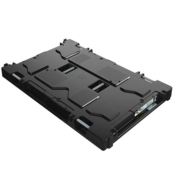 Pallet Lid Euro 1200 x 800 with Ratchet Strap Mechanism and Hooks