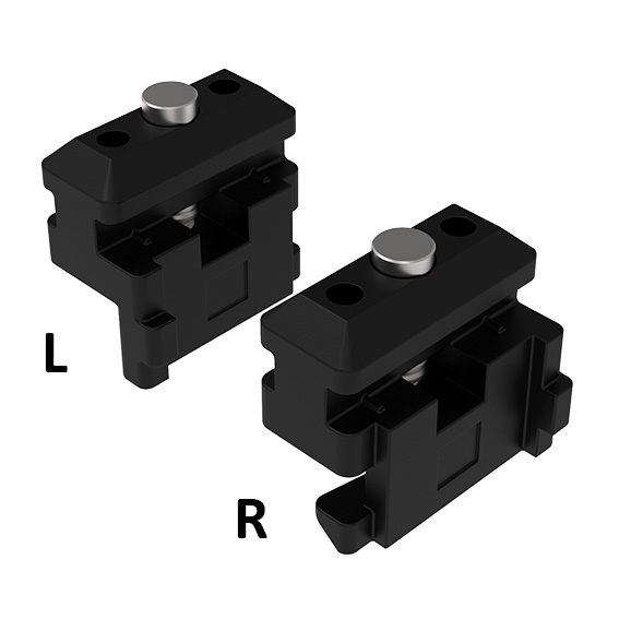 Sliding Door Guide for Clamp Profile