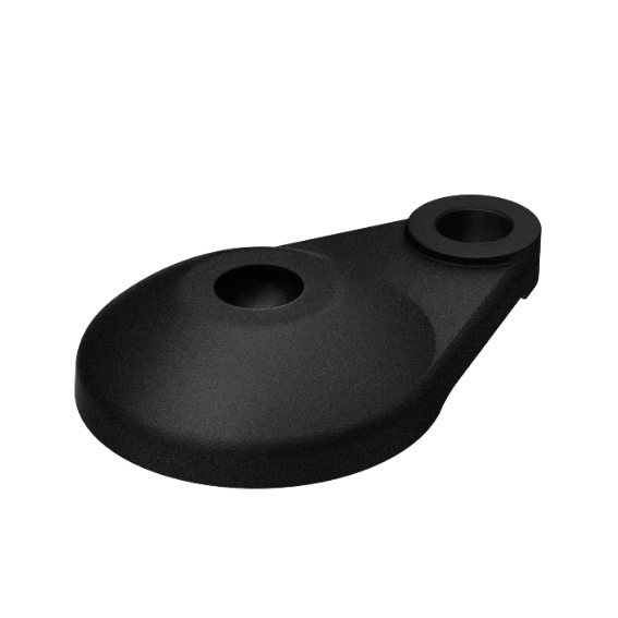 Base extendida 60 PA para patas giratorias, rótula 15