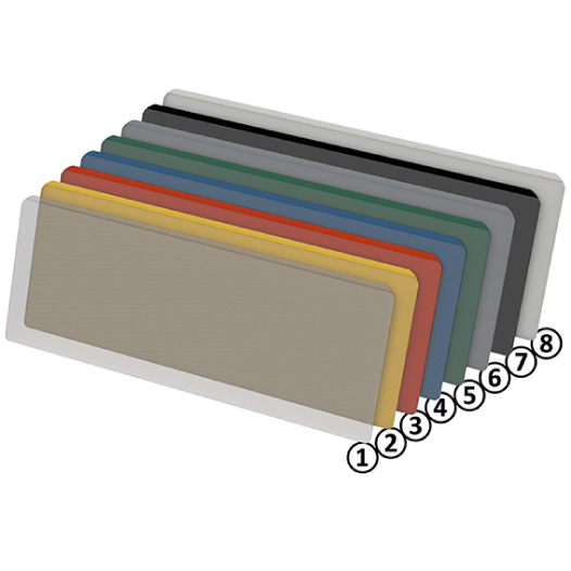 Top Open KANBAN Envelope 200 x 67 - 7.9" x 2.6"