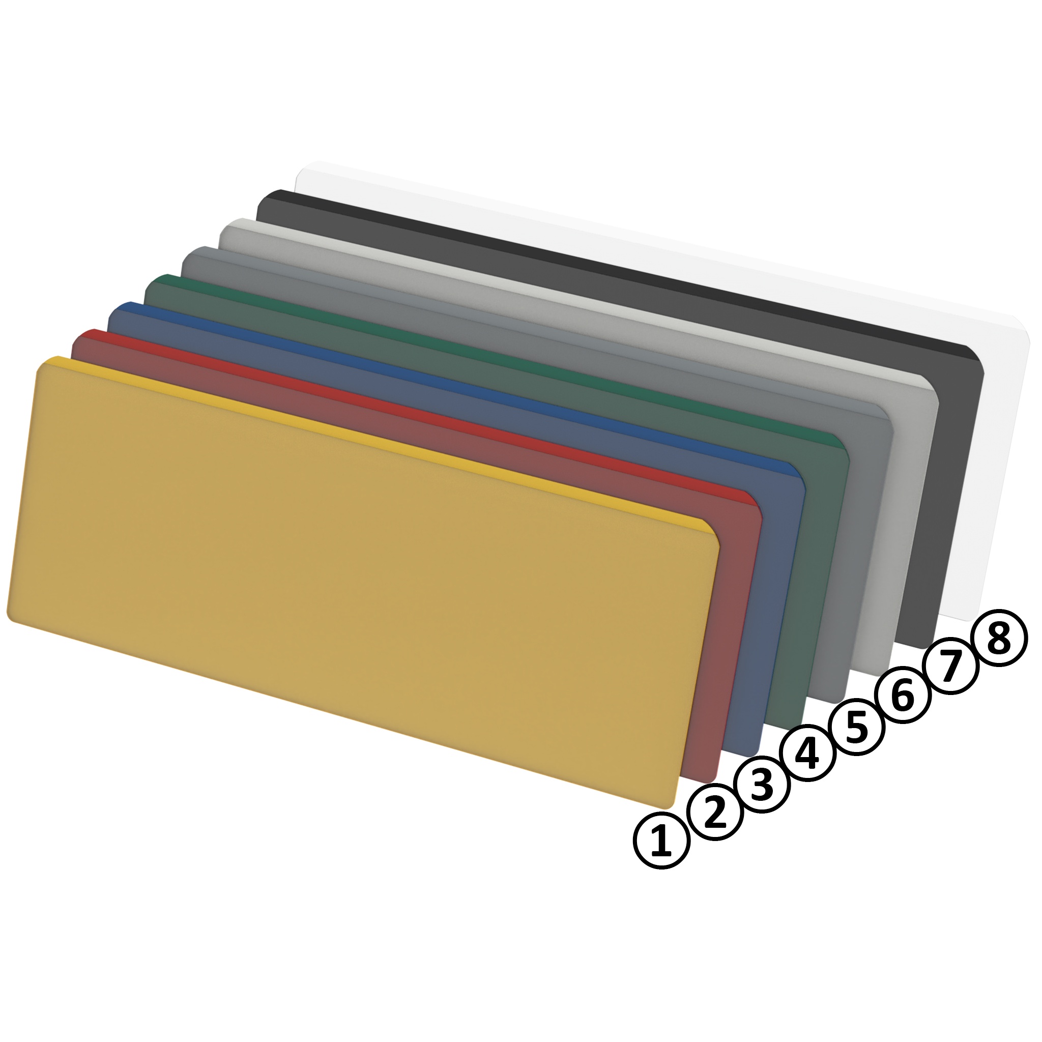 Pochette KANBAN ouverte sur le dessus 200 x 67 Pochette KANBAN ouverte sur le dessus 200 x 67