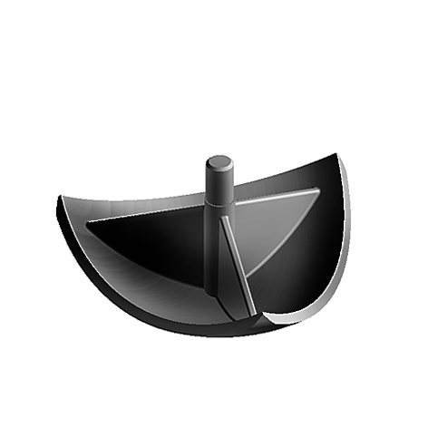 Cover Cap B 3-way Connection Angle 38 - 1.5"