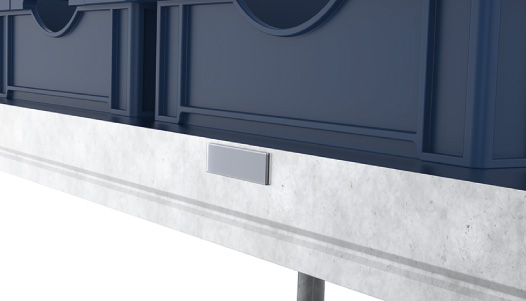Self-adhesive Label Holder 20 - 0.8"