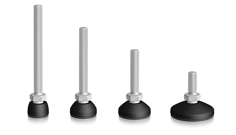 Bases para patas giratorias, rótula 10