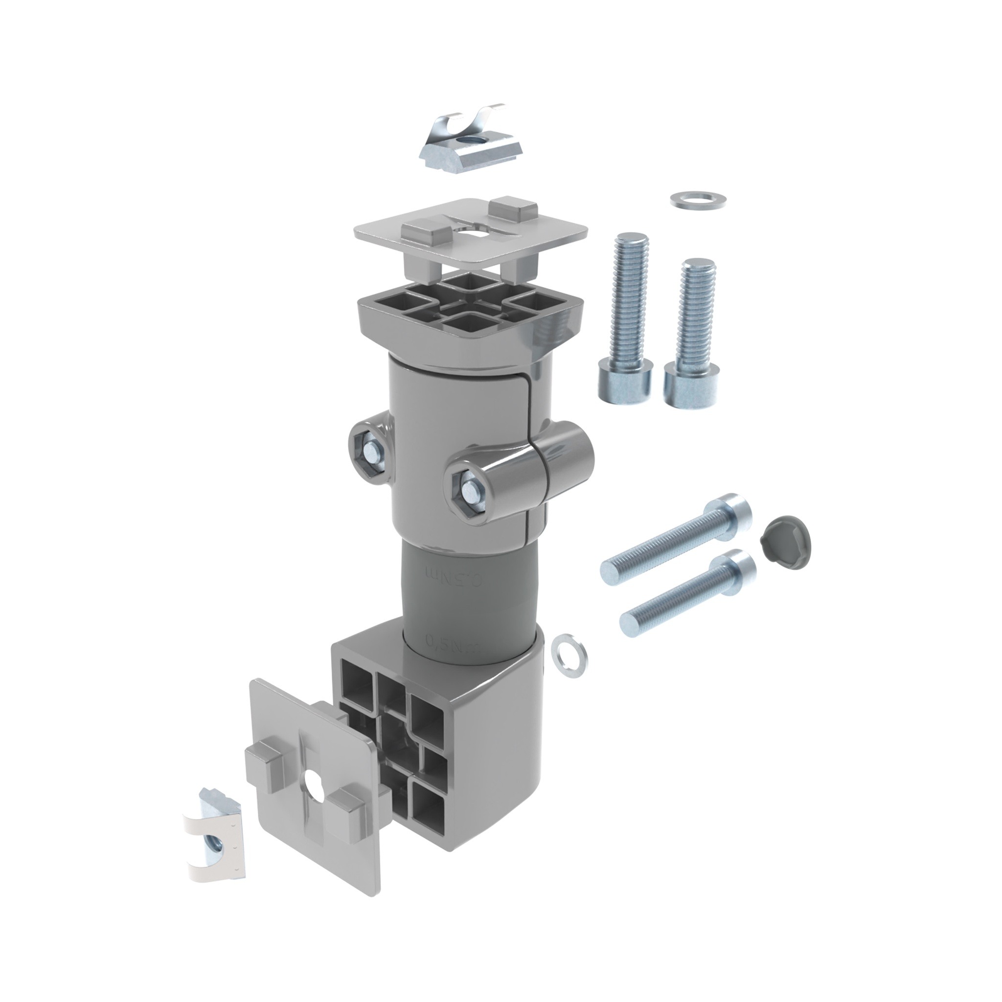 Articulation à friction d'extrémité B45L-B40L pour bras (Kit)