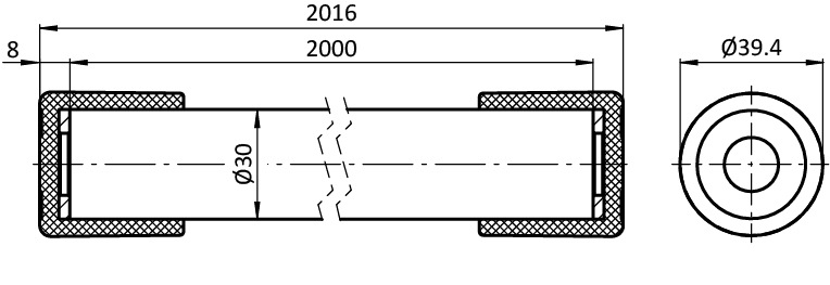 Aluminum Tube (Set)