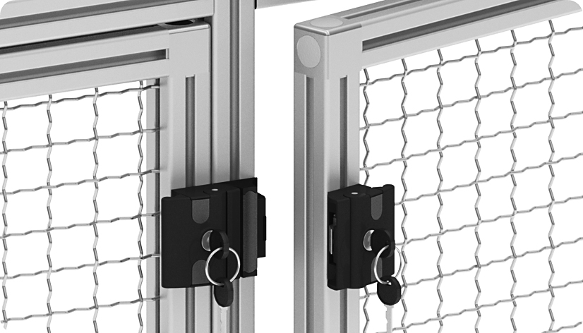 Cerradura de golpe doble COMPACT