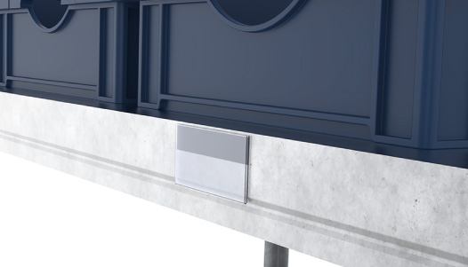 Self-adhesive Label Holder 47 - 1.85"