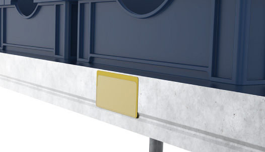 2-sides Open Self-adhesive Label Envelope 50 - 2"