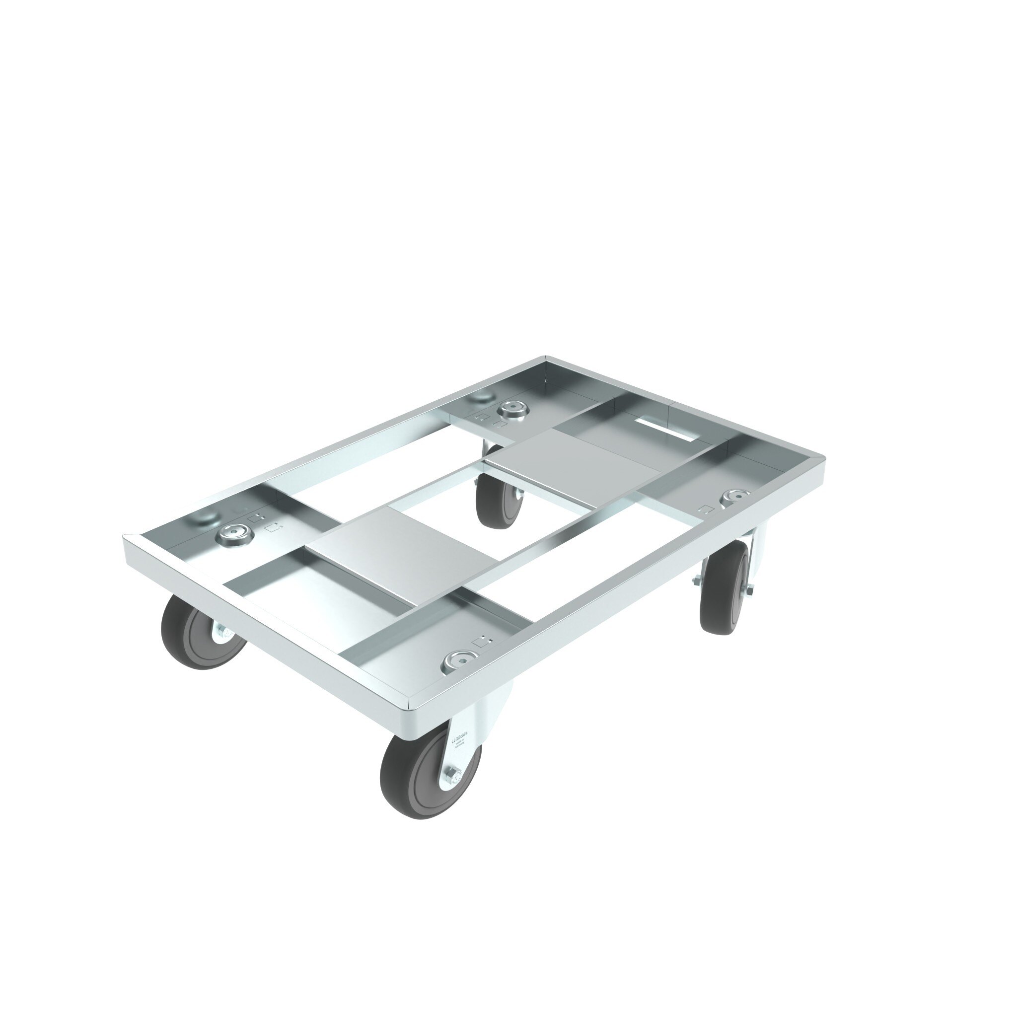 Dolly for SLC 600 x 400, with 2 Swivel and 2 Fixed Casters 0207D1F2S2WDS03 – product image