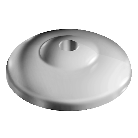 Base acier inox para patas ECO