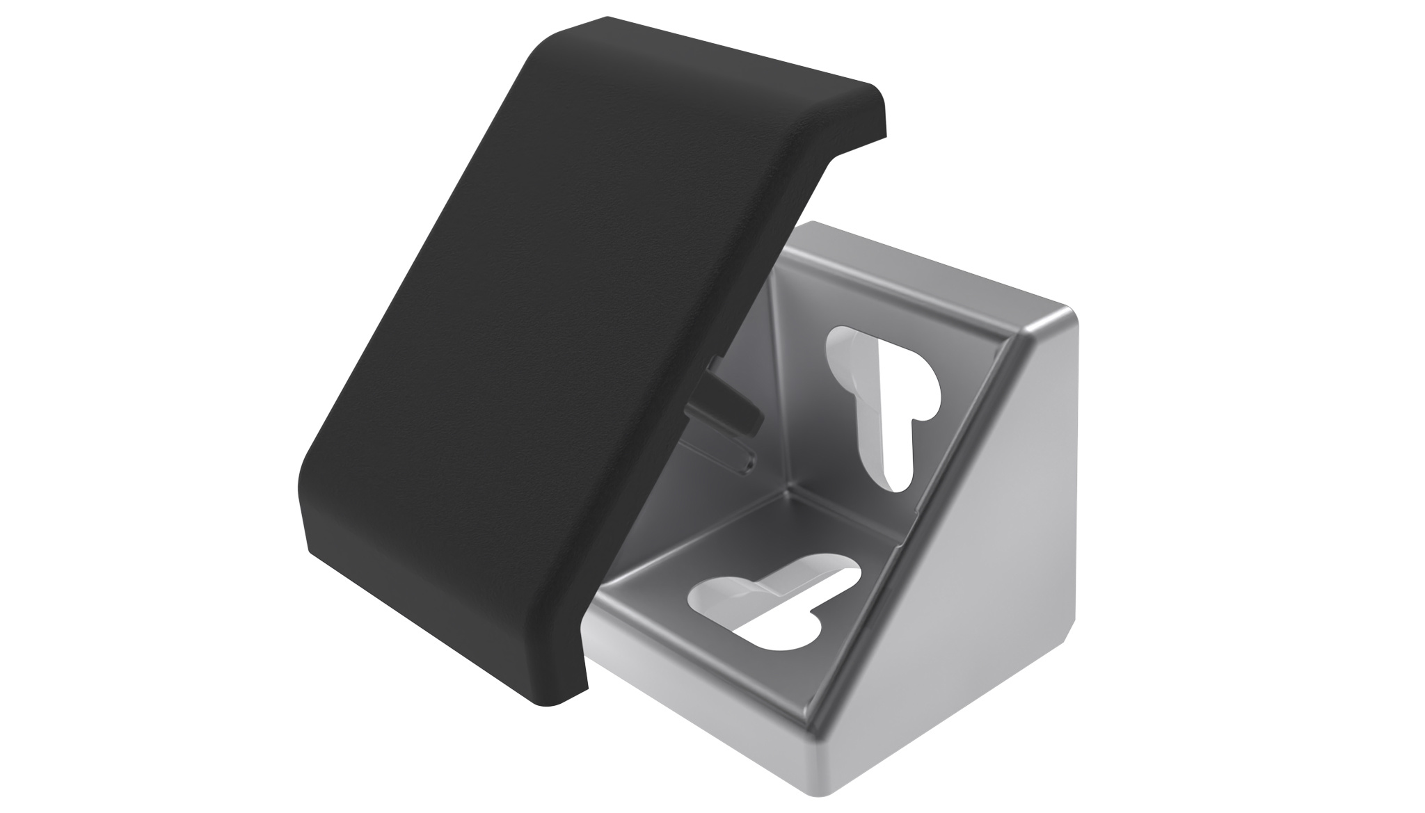 Cover Cap for Alu Connection Angle 43 x 42 – exemple d'application