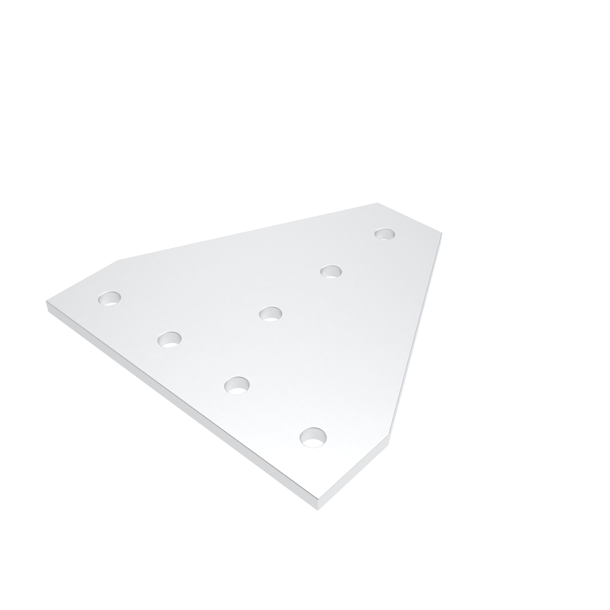 ECO Connection Plate AL T 7 Hole, 1 Slot Version 093EVT152152 – product image