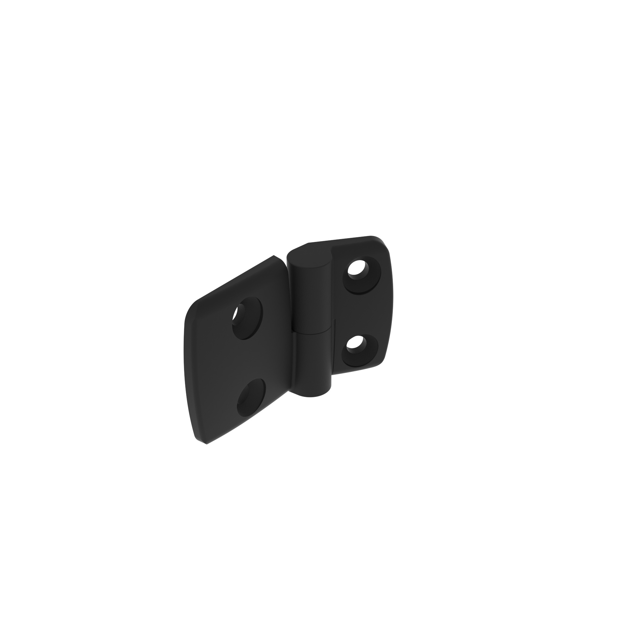 Bisagra combinada de plástico 50, desmontable, negro 095K5030L00 – imagen del producto