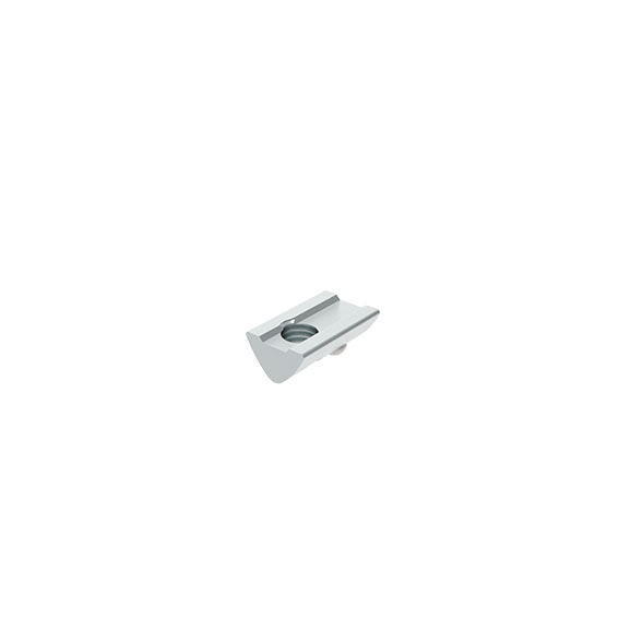 Roll-in T-slot Nut 10.5 x 5.6 mm with Spring Loaded Ball 096236 – product image
