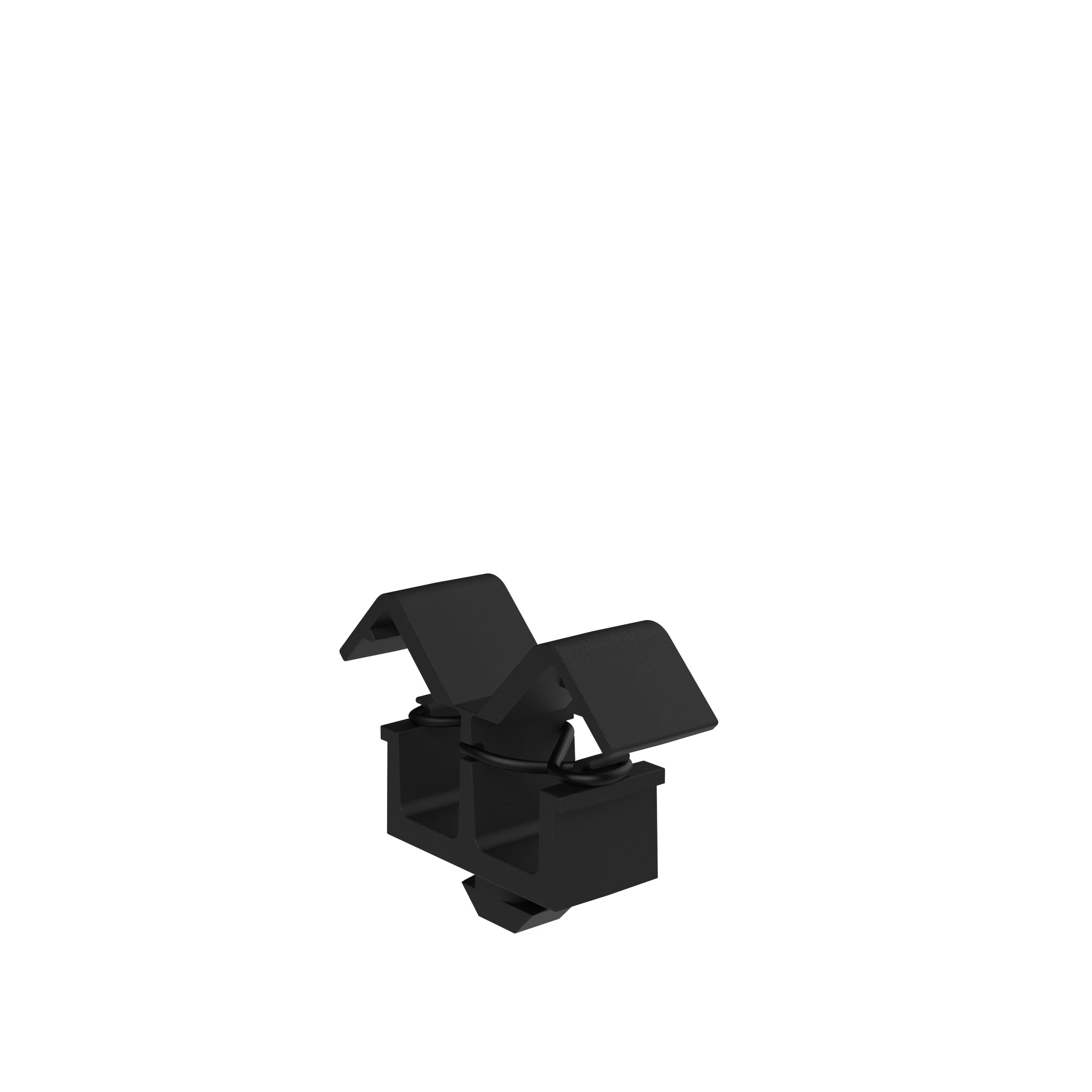 Clip-Kabelbinder - 2 Kammern - mit Hammer 093405N08 – Produktabbildung