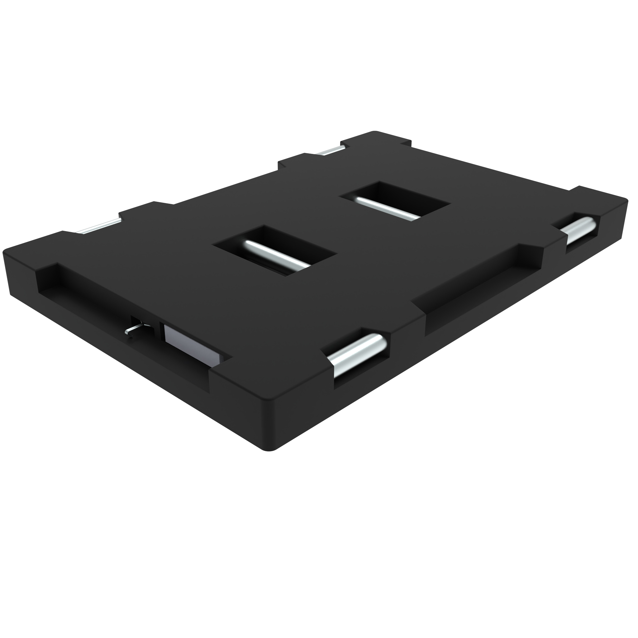 Pallet Lid Euro 1200 x 800 with Ratchet Strap Mechanism and Hooks 0211EP8X12 – product image