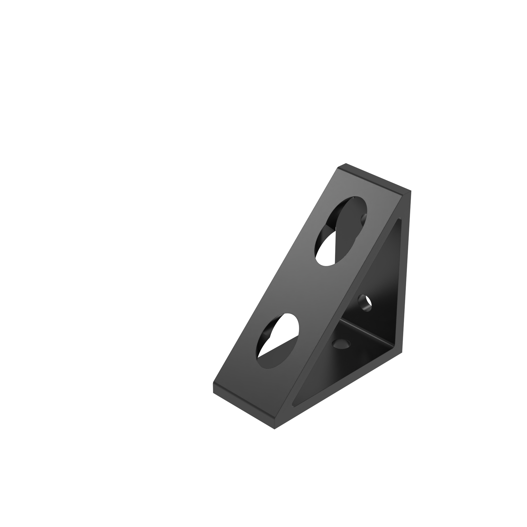 Gusseted Connection Angle AL 4 Hole, 1 Slot Version 093W8451N10S – product image
