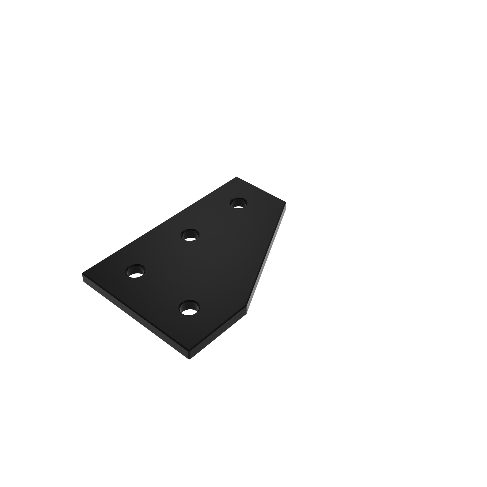 ECO Connection Plate AL L 4 Hole, 1 Slot Version 093EVL76114S – product image