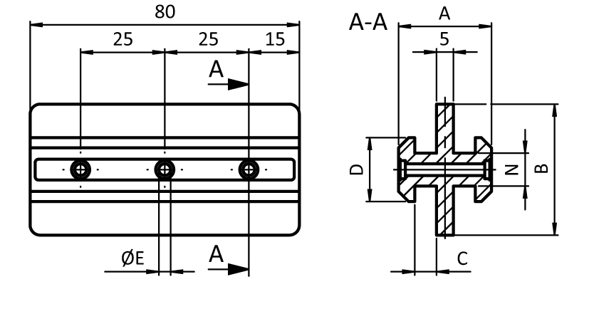 Profile Slider Center Slot
