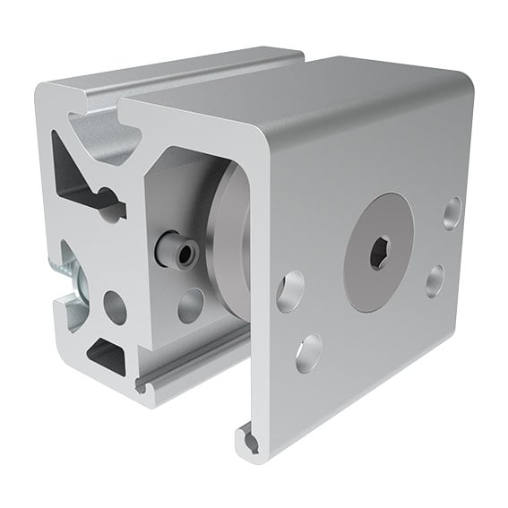 Bearing Unit 1 Roller Centric Shaft Ø 14
