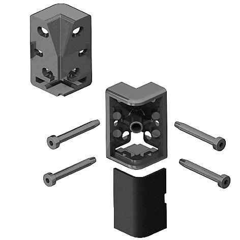 Frame Corner Connector 20 x 40 (Set)