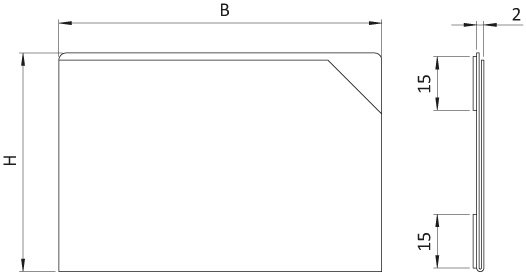 Magnetische KANBAN-Etikettenhalter