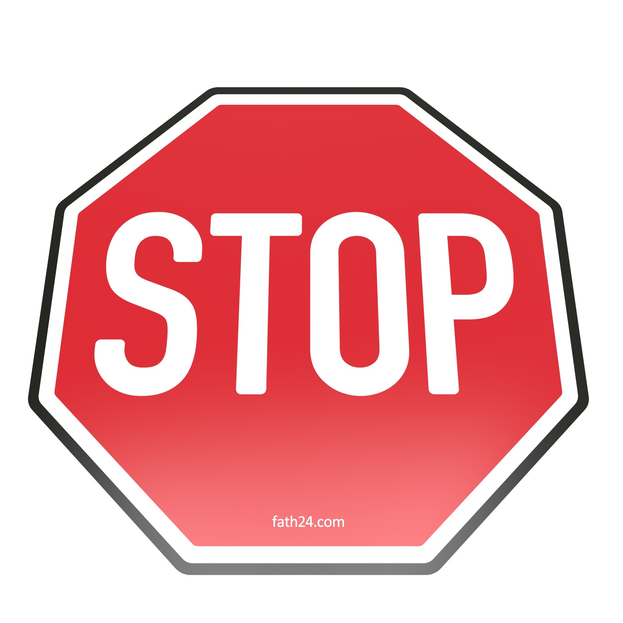 Stop Bodenschild 0203SW01 – Produktabbildung