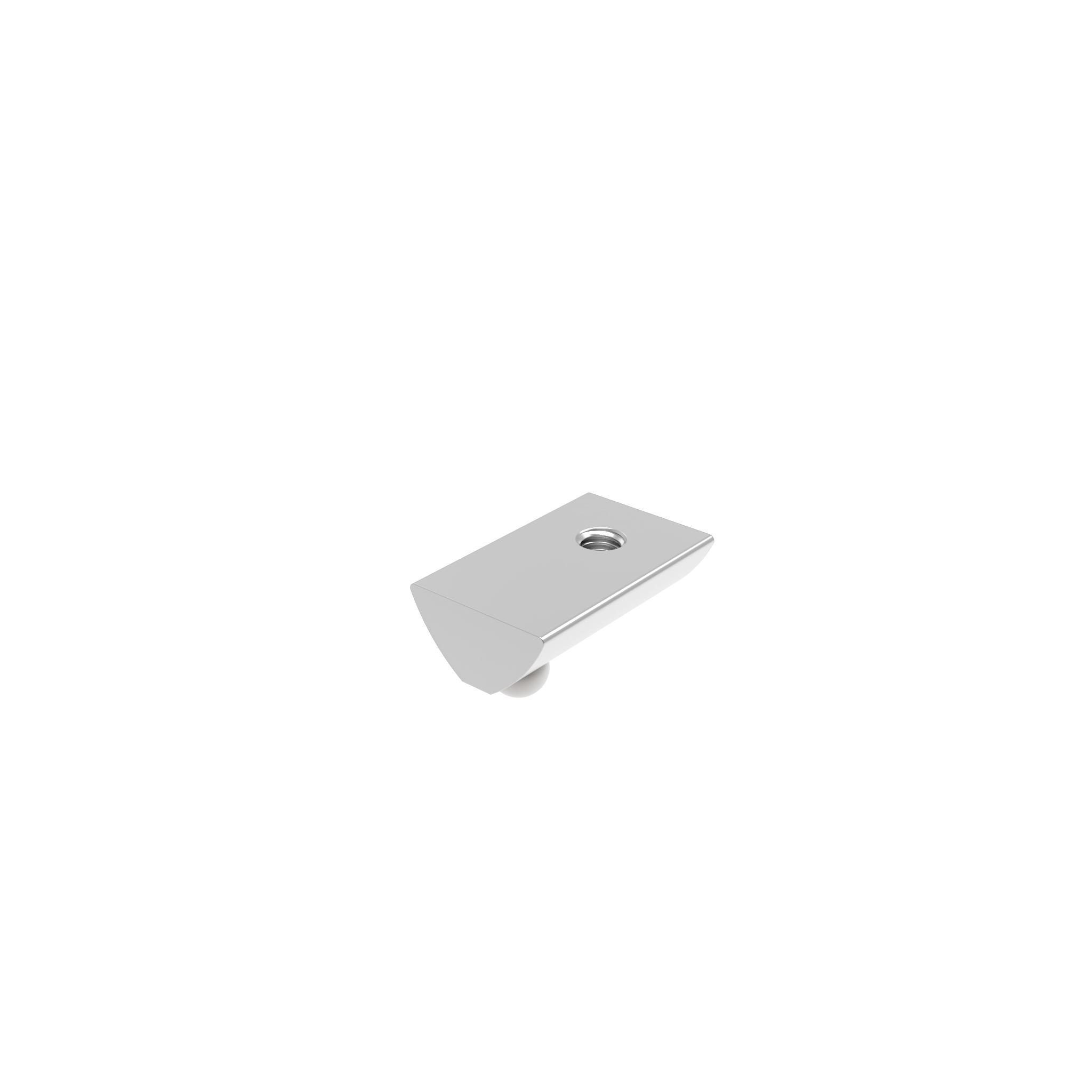 Roll-in T-slot Nut 13.7 x 7.0 mm with Spring Loaded Ball 096004E – product image