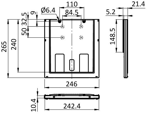 Inserting Box DIN A4 Portrait - 8.3" x 11.7"