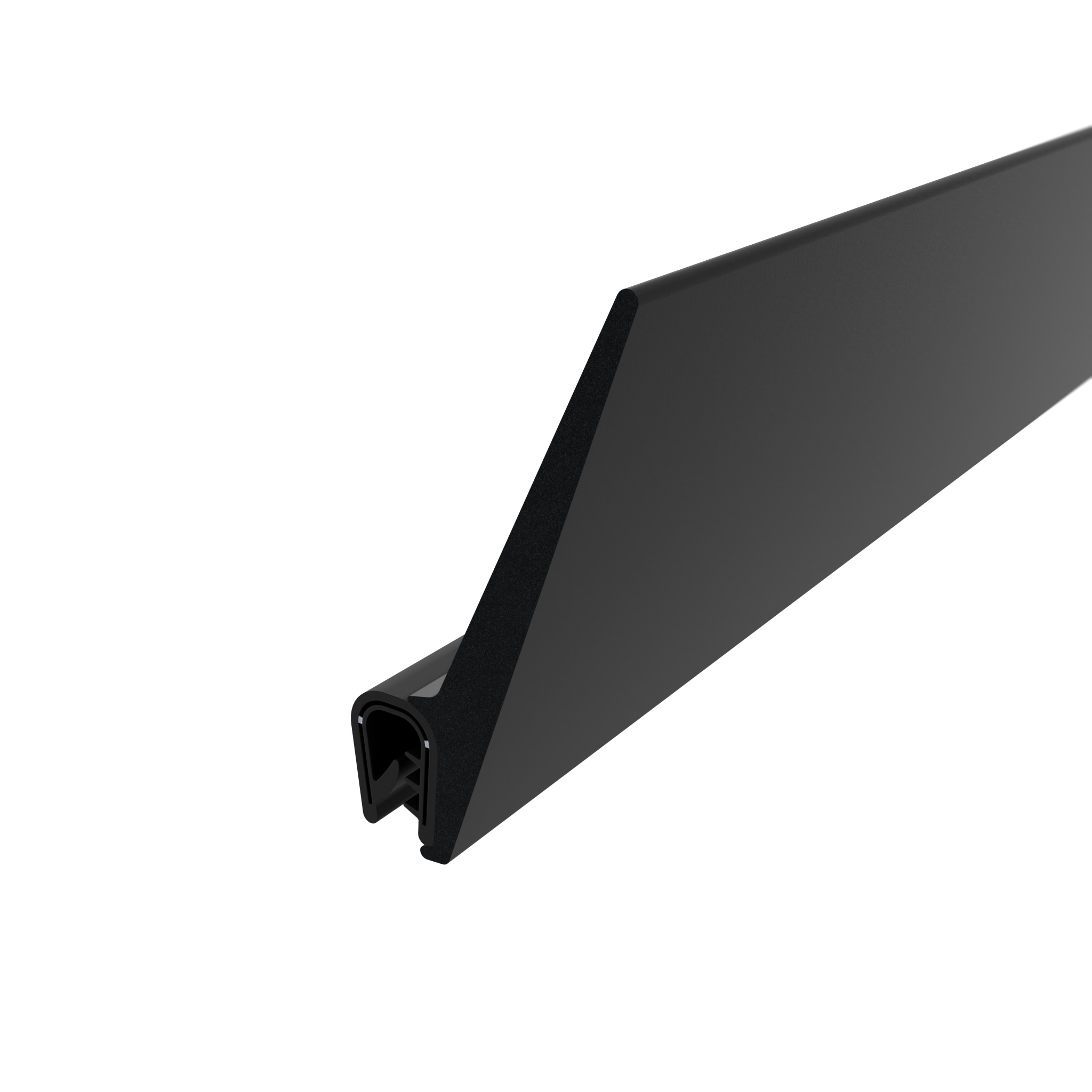 Perfil de junta para montaje a presión 26.6 x 58.3