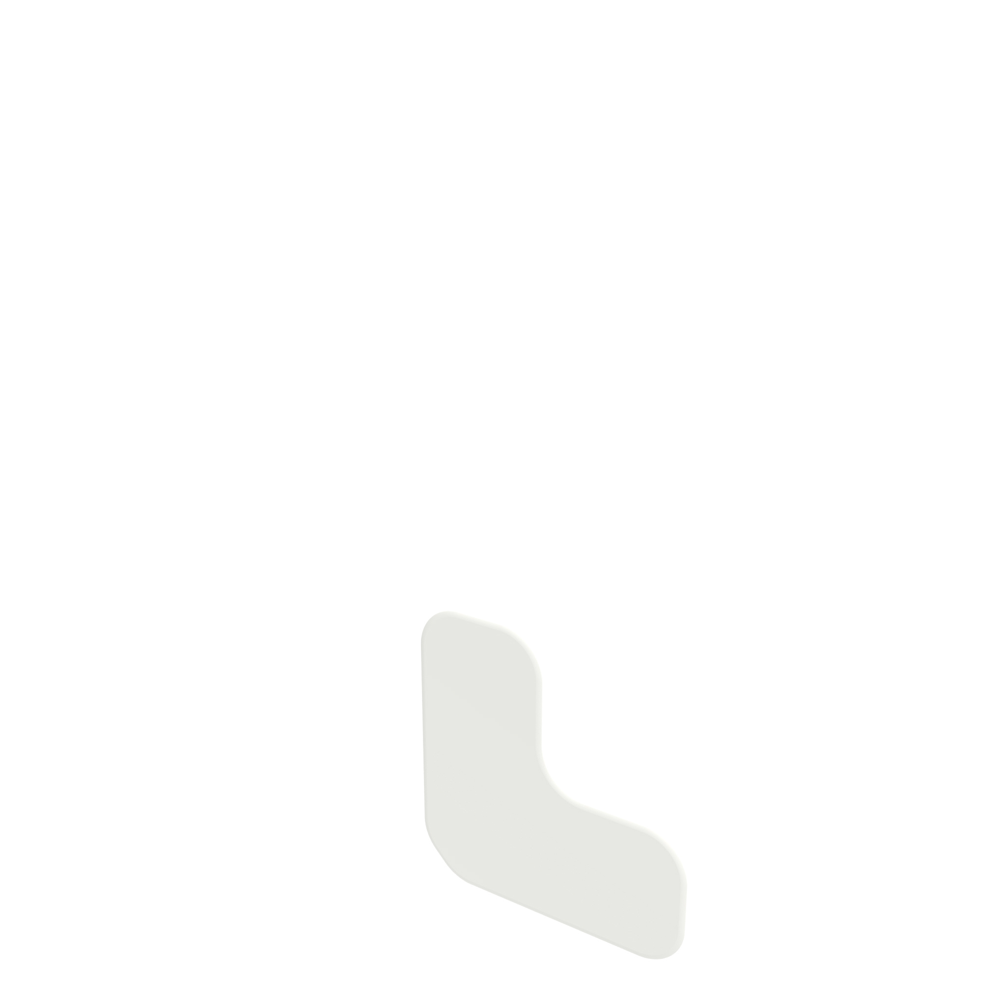Floor Marking L-shape EXTRA Strong 90, Rounded 0210HLR09093 – product image