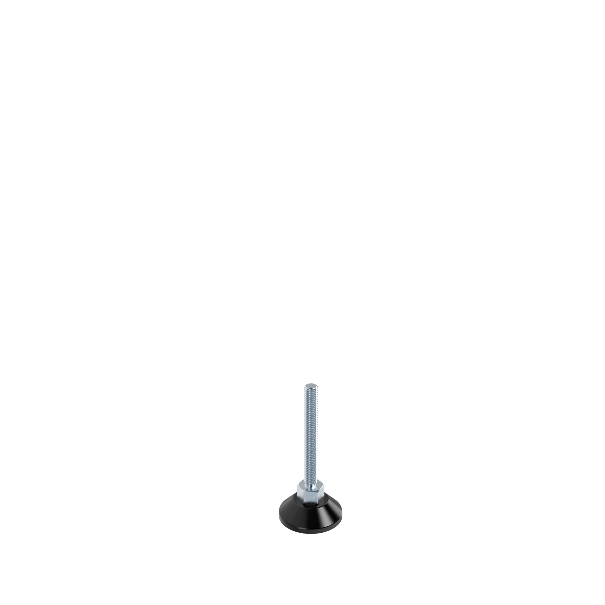 Pied pivot trapézoïdal, ZN / acier 9AI060ZS12100M – image du produit